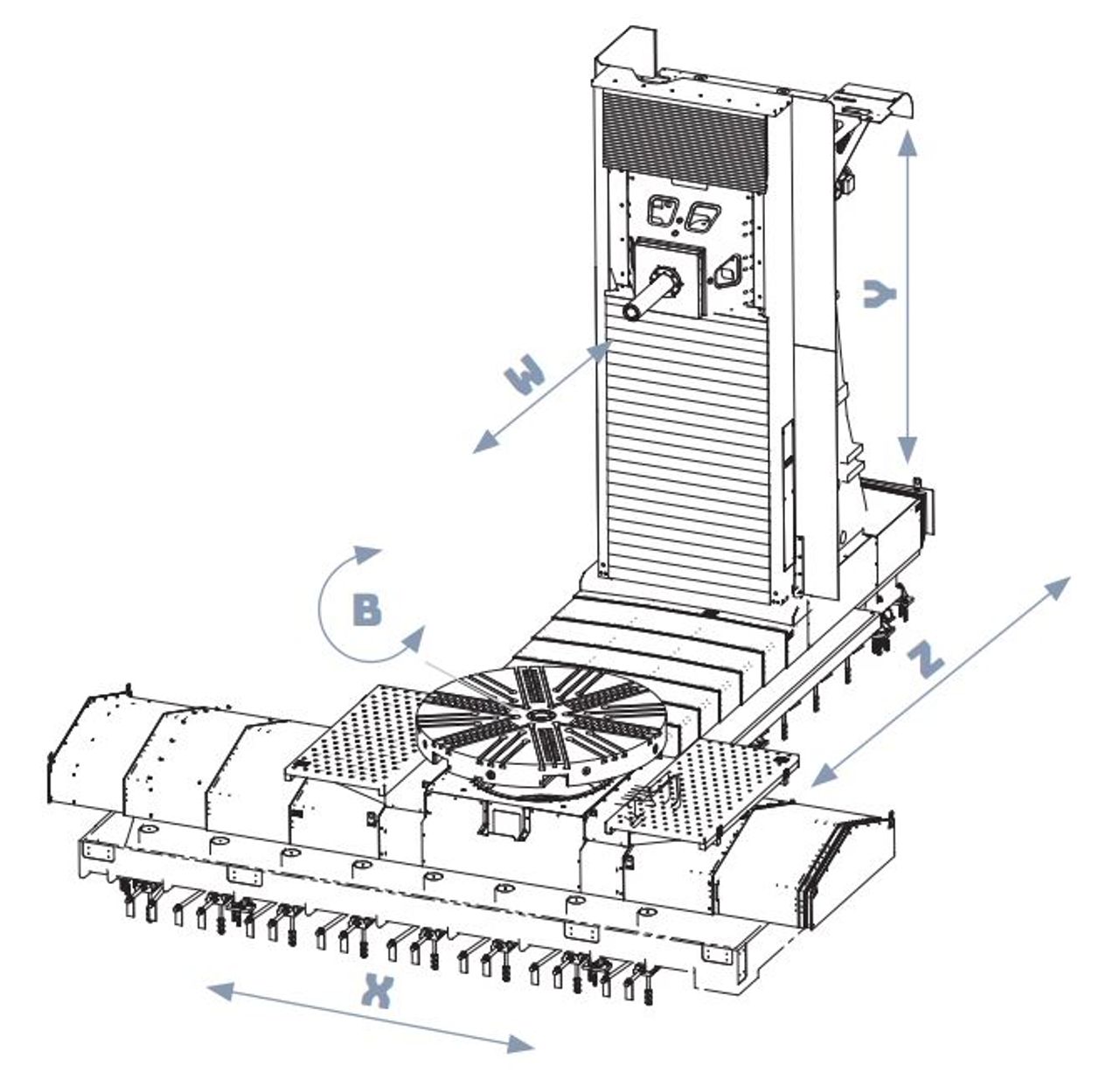 WHT 110/130 – Powerful horizontal machining centres | TOS VARNSDORF